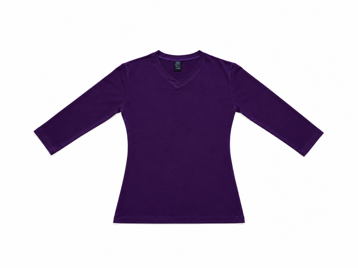 Polera Veronika 3/4 Purple