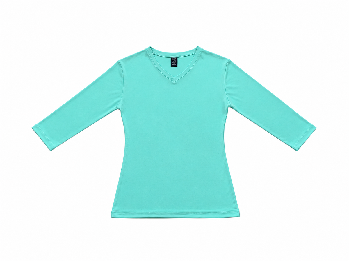 Polera Veronika 3/4 Menta